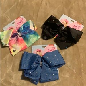 3pc. Jojo Siwa hairbow set